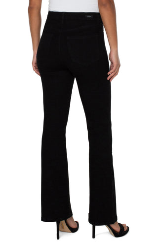 Lucy High Rise Boot Cut- Black