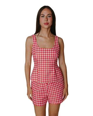 Kai Shorts- Cape Cod Check