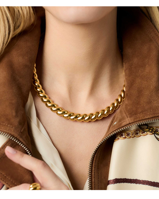 Ravello Collar Necklace- Gold