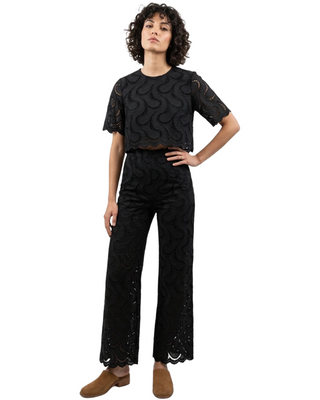 Matador Pant- Black Floral