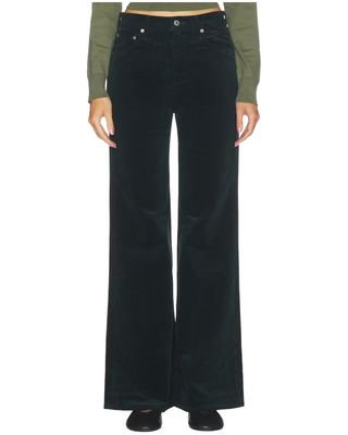 Kimberly Corduroy 70's Flare Jean- Juniper