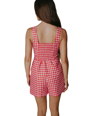 Kayla Top- Cape Cod Check