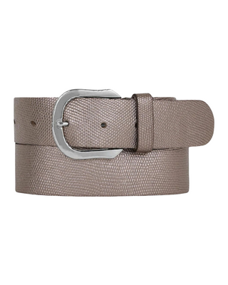 Dana Belt- Platinum Metallic Iguana