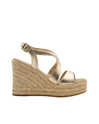 Fauna Wedge- Platino