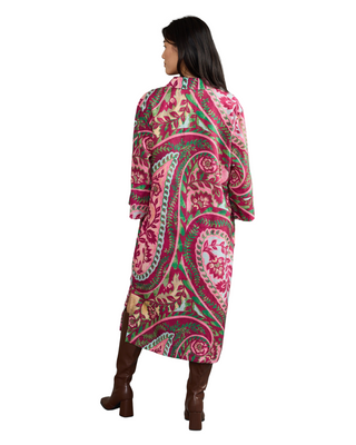 Jessie Dress- Chianti Paisley