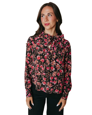 Anna Blouse- Sakura Floral
