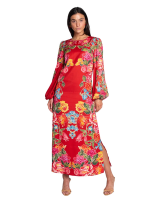 Dawn Maxi Dress- Fall Blooms