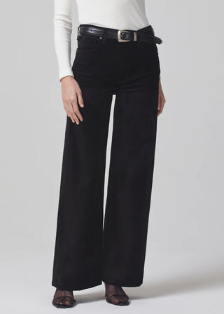 Paloma Baggy Pants- Black Velvet