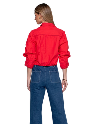 Carter Top- Red Apple