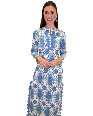 Long Sleeve Caftan- Paisley Park