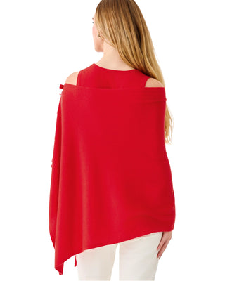 Harp Wrap With Bows- Cranberry Red