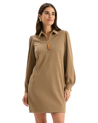 Melanie Dress- Houndstooth