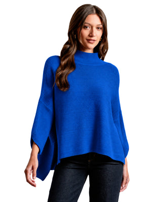 Boho Sweater- Royal Blue- One Size