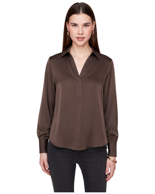 Summer Blouse- Chocolate