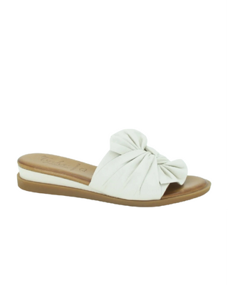 Sassy Sandal- White