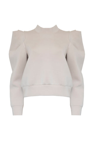 Teddy Sweatshirt- Oatmeal