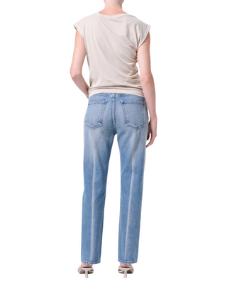 Lana High Rise Straight Jean- Brink