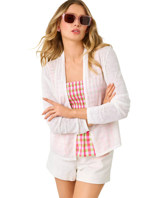 Faretta Cardigan- Resort White