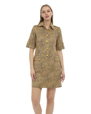 Paris Cheetah Dress
