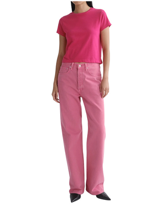 Vintage Loose Jean- Amaranth