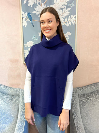 Kanga Poncho- Navy