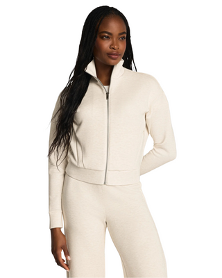 AirEssentials Track Jacket- Oatmeal Heather