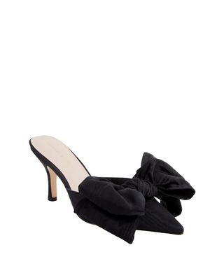 Margot Bow Mule- Black