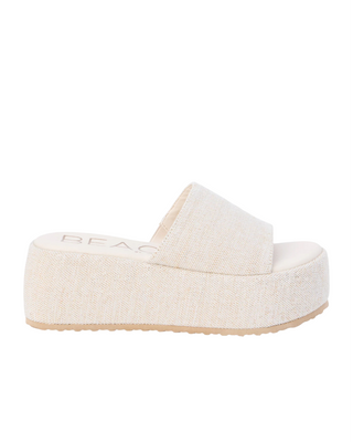 Pismo Platform Sandal- Silver Speckle