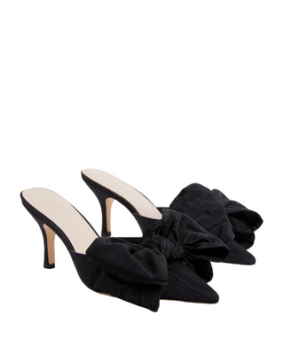 Margot Bow Mule- Black