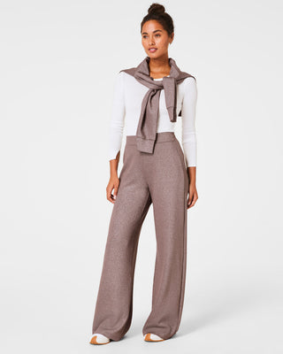 AirEssentials Wide Leg Pant- Smoke Silver Shimmer