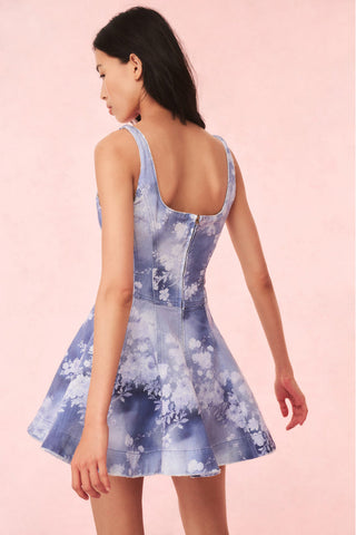 Piero Dress- Bluebell Cloud