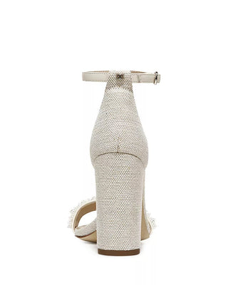 Yaro Block Heel Sandal- Modern Ivory Pearl