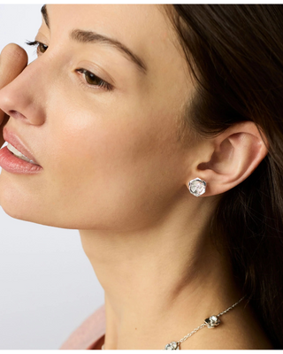 Bloom Stud- Silver