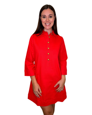 Chloe Dress- Cranberry