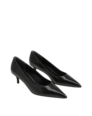 Summer Pointed Toe Pump- Black