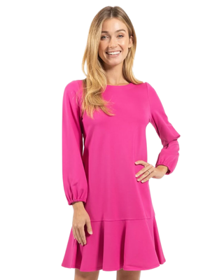 Sadie Dress- Magenta