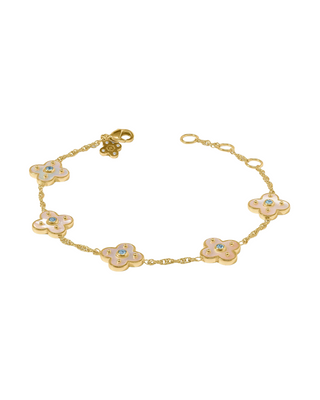 Colette Delicate Bracelet - Chalcedony Blue