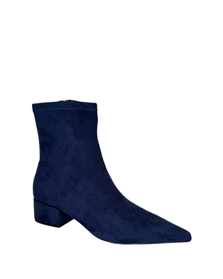Kali Ankle Boot- Dark Navy Suede