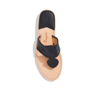 Jacks Flat Sandal- Black