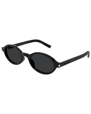 YSL Jeanne Oval Sunglasses- Black
