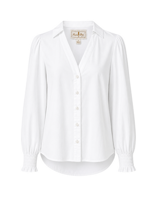 Jazzy Blouse- Solid Ivory