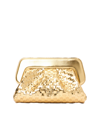 Nicolette Clutch- Gold