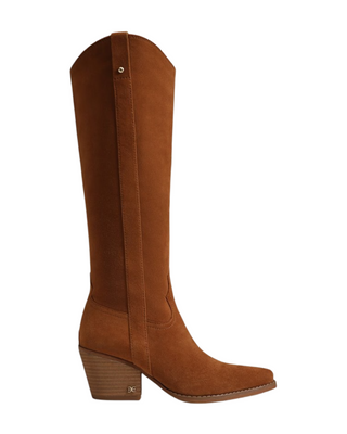 Wyatt Knee High Boot- Frontier Brown Suede