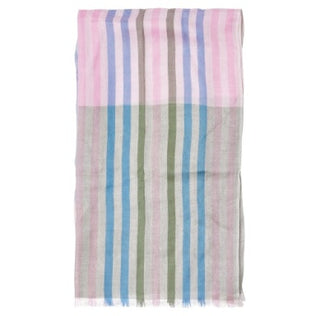 Kendra Check Scarf- Pink Lavender