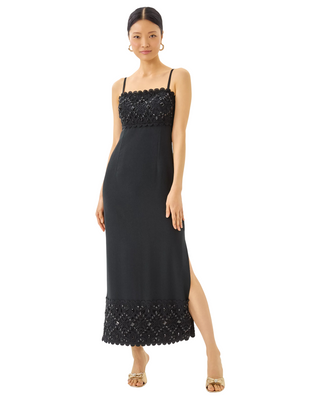 Vena Maxi Dress- Noir