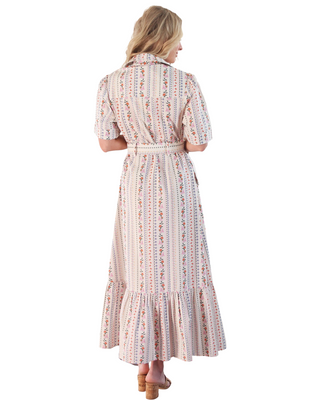 French Floral Maxi Dress