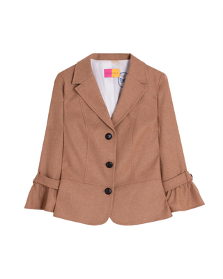 Manga Short Coat- Camel