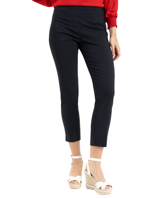 Renuar Pull On Ankle Pant- New Midnight Navy