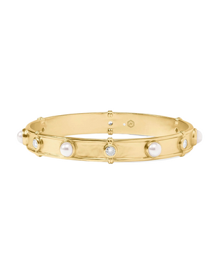 Tribeca Bangle- Pearl