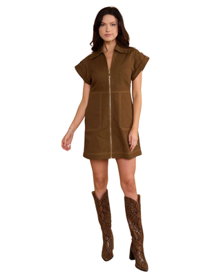 Colin Dress- Bark
